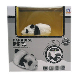 Plush panda remove control toy animal toy