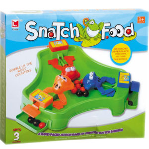 Snatch food frog toy game toy