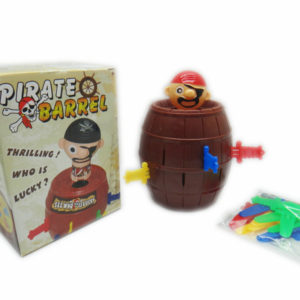 Pirate barrel game toy interesting toy