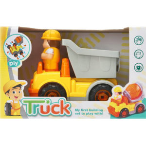 plastic truck toy DIY truck engineering truck toy