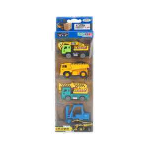 Mini car model engineering car toy 4pcs car toy