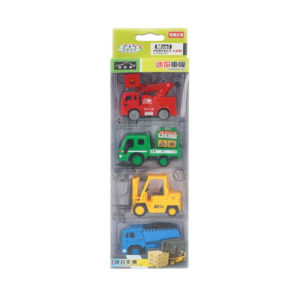 Mini car model engineering car toy 4pcs car toy