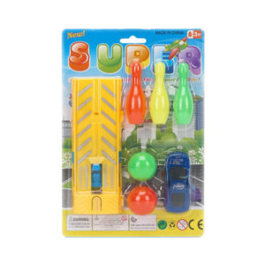 Shooting car toy mini launch car shooting toy with bowling ball