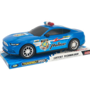 Friction car toy friction police car plastic toy car