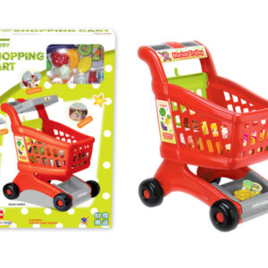 Shopping cart toy supermarket toy pretending toy set