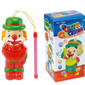 B/O bubble toy clown toy bubble lantern with light and music