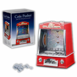 Coin pusher toy funny game toy machine toy
