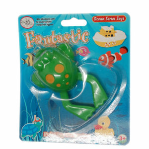 Pull line toy pull line swimming toy plastic frog toy