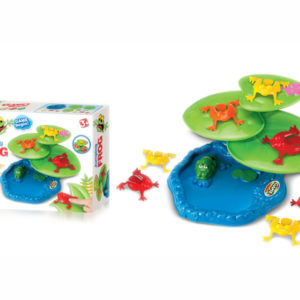 Jumping frog toy game toy intelligence toy