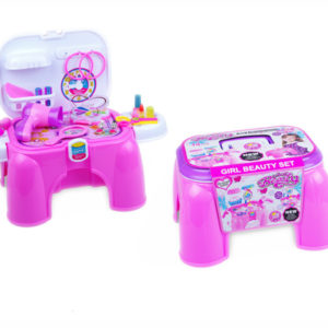 Dressing chair storage beauty toy girl beauty set