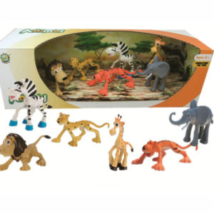 Animal figure toy 6pcs dinosaur toy animal world
