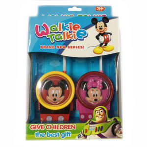 Cartoon interphone toy walkie talkie toy role play toy