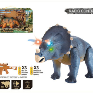 R/C infrared ray dinosaur toy dinosaur with light and sound animal world