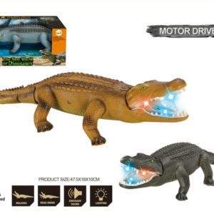 B/O crocodile toy crocodile with light and sound animal toy