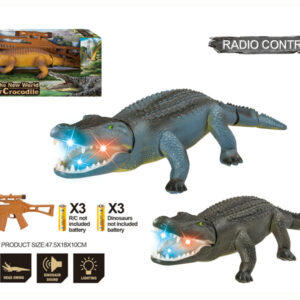 R/C infrared ray toy dinosaur with light and sound animal world
