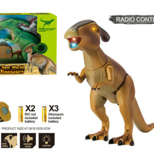 Dinosaur with light and sound R/C infrared ray dinosaur toy animal world