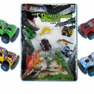 Dinosaur car toy pull back car animal toy car