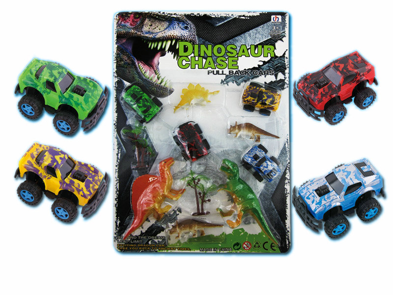 Dinosaur pull back car new arrivals