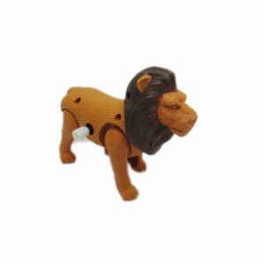 Wind up toy plastic lion animal toy for kids