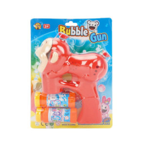Red monkey gun bubble toy animal toy with music