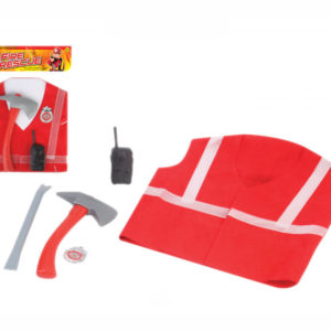 Role play set fireman suit funny toy