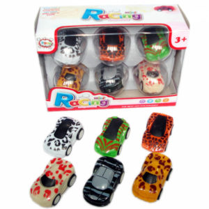 Animal skin car toy pull back car small car toy