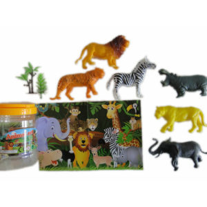 6pcs wild animal toy animal world animal figurines