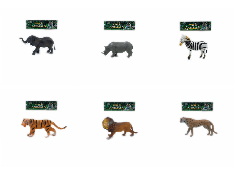 Wild Animals Charts and Worksheets