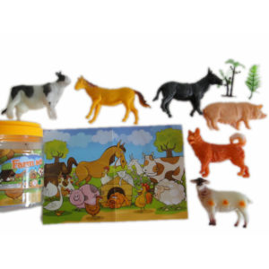 6pcs farm animal toy animal figurines toy animal world