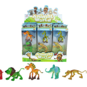 Cartoon animal toy funny toy animal toy set