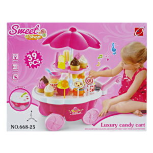 Candy car toy candy toy with light and music funny toy
