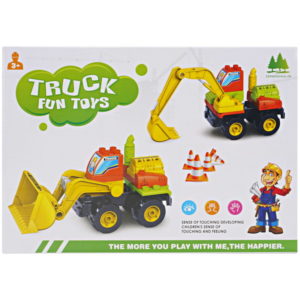 DIY Blocks truck block toy intelligent toy