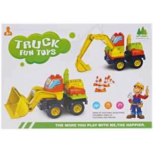 Truck block toy DIY Blocks intelligent toy