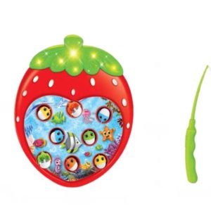Fishing game strawberry shape game funny toy