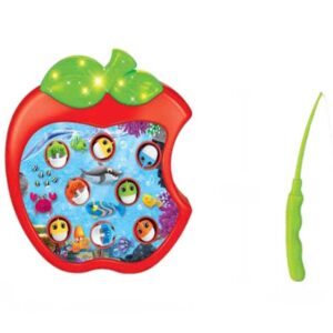 Fishing toy funny game toy apple shape game