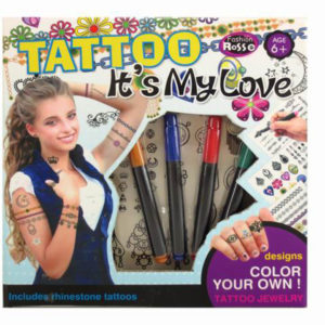 DIY tattoo toy cosmetics set toy beauty toy