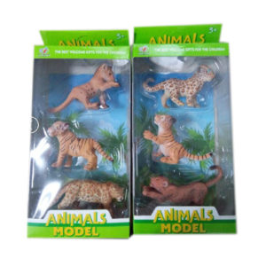 Wild animal toy figure toy set 3pcs animal toy