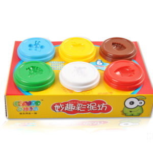6 color dough clay play toy educational toy