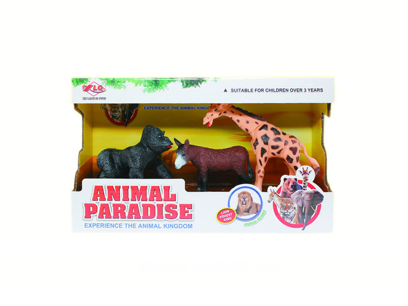 Wild animal set animal toy animal world