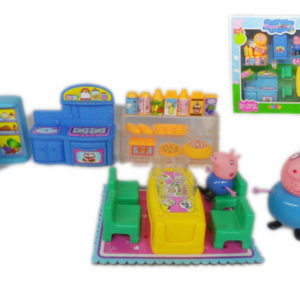 peppa pig family cartoon toy cute toy
