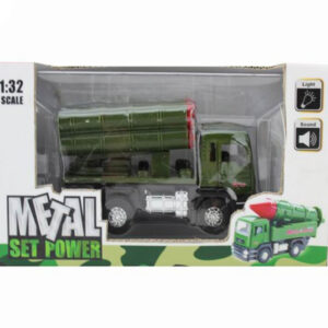 military truck toy lighting vehicle metal toy