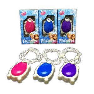 Flashing necklace toy necklace with light and music beauty toy