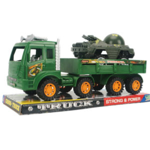 Friction car toy military car with free wheel radar vehicle toy car