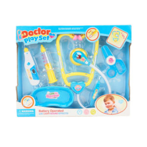 Doctor toy set pretend game doctor toy with light and IC