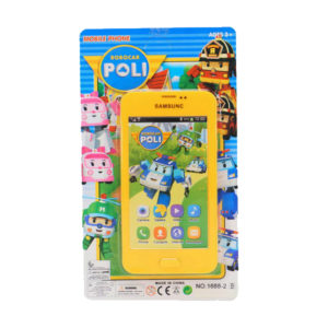 Plastic phone toy music toy mobile phone with music