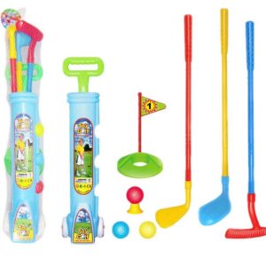 Colorful golf toy sporting toy outdoor toy