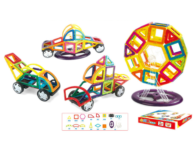 Magnetic sheet blocks toy DIY toys
