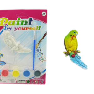 Painting toy parrot toy educational toy