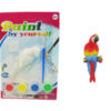 Painting bird toy animal toy educational toy
