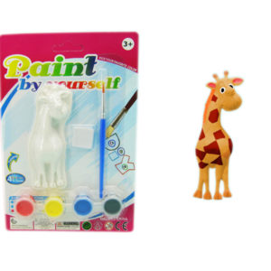 Giraffe toy painting toy educational toy